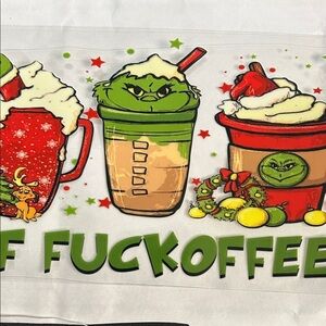 Grinch Coffee Cup Decal